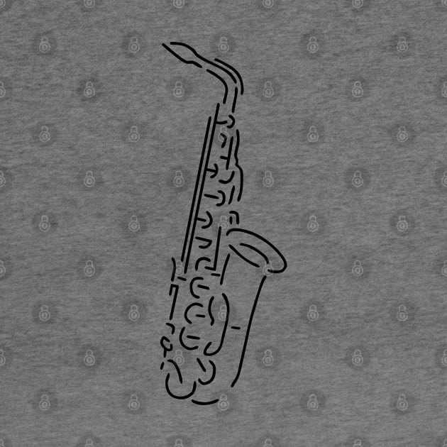 saxophone by janno